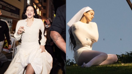 Rosalía anunció su nuevo disco Lux con una icónica performance en las calles de Madrid