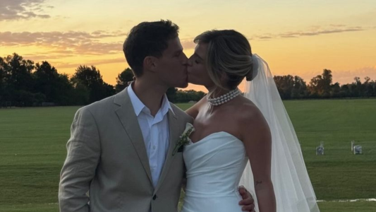 El Peque Schwartzman y Eugenia De Martino dieron el “sí”: las primeras imágenes de su boda