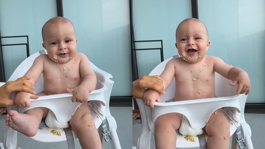 "¡¿Dijo mamá?!": Marco, el bebé de Sol Pérez, derritió a todos con sus primeras palabras