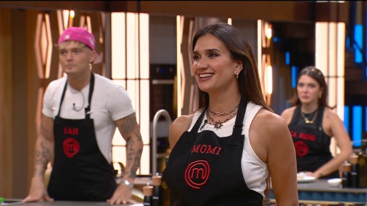 Momi Giardina se emocionó al dedicarle el plato a su hija