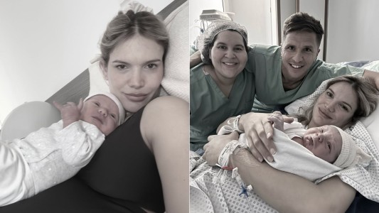 Las fotos más emotivas de Eva Bargiela en el parto de su hijo: "Los días más especiales de mi vida"