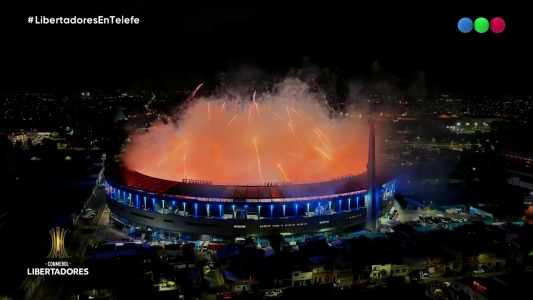 Racing vs. Flamengo: el impactante recibimiento en el Cilindro - Libertadores 2025