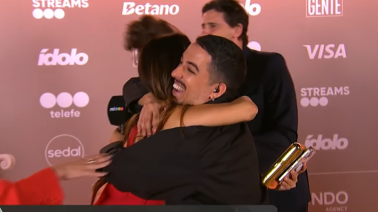 El reencuentro de Momi Giardina y Nacho Elizalde: "Te extraño"