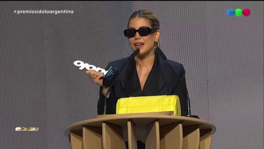 Wanda Nara le ganó a la China Suárez en los Premios Ídolo 2025