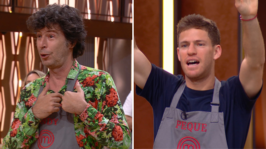 "Le hice la cruz": el Peque Schwartzman se enojó con Andy Chango en Masterchef Celebrity