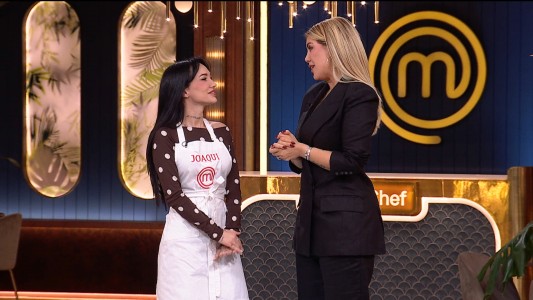 La Joaqui volvió a Masterchef Celebrity y habló de Luck Ra: "Cocina mejor que yo"