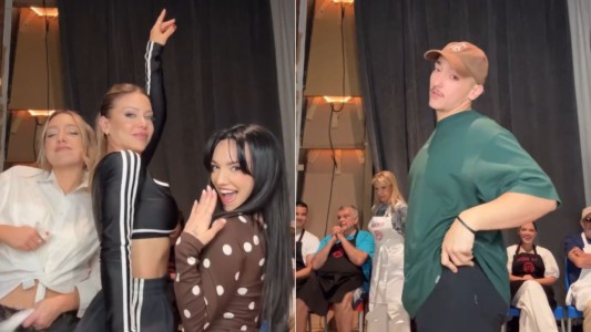 Video | Evangelina Anderson, la Joaqui y Sofi Martínez demostraron que no son "tímidas ni a palos"