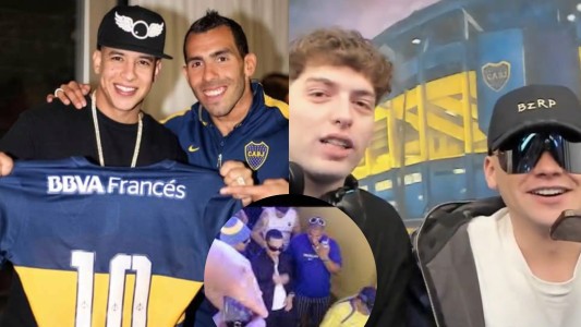 Daddy Yankee recordó el día que visitó La Bombonera y alentó a Boca junto a "La 12"