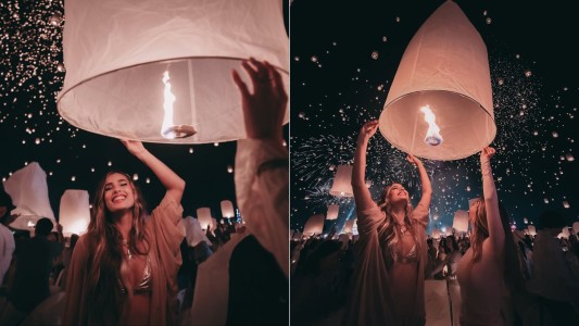 Video | Juli Poggio vivió su propio cuento de hadas en Tailandia