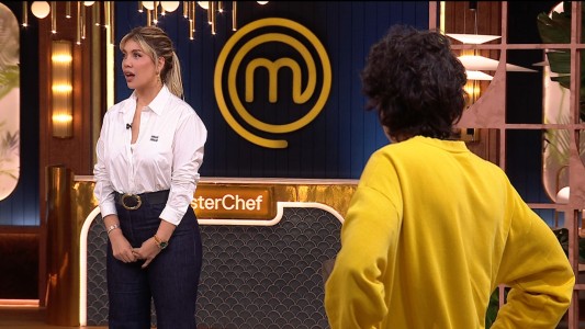 "Con lo lento que sos...": Wanda Nara chicaneó a Andy Chango en Masterchef Celebrity