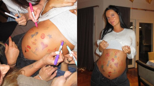 Así fue el baby shower de Oriana Sabatini con sus amigas