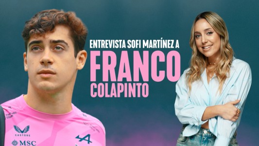 Franco Colapinto con Sofi Martínez: entrevista completa