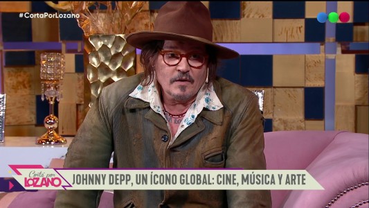 la emocion de johnny deep y un informe especial