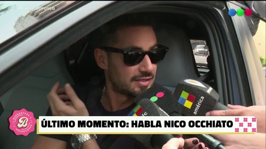 nico occhiato rompio el silencio sobre la china suarez