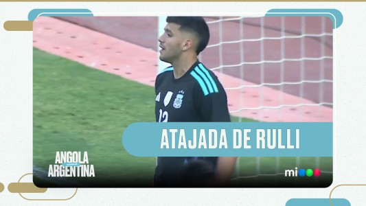 Rulli salvó a un equipo dormido - Angola vs. Argentina