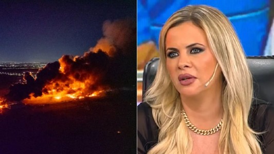 Explosión en Ezeiza: Alejandra Maglietti sufrió la destrucción de la empresa de su marido