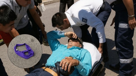 Insólito accidente en Jujuy: una bombacha voladora provocó un incidente vial