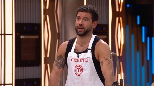 Cachete Sierra se puso "hot" en Masterchef Celebrity