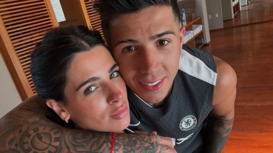 El esperado reencuentro de Enzo Fernández y Valu Cervantes en fotos