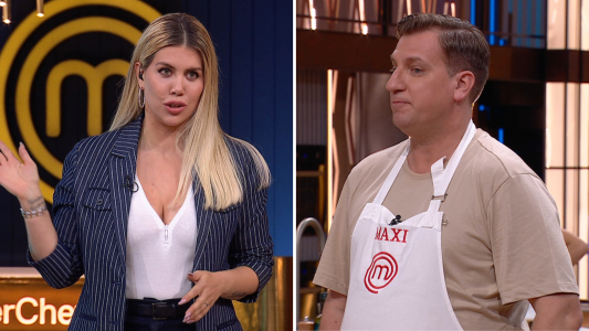 La reacción de Wanda Nara cuando Maxi López le cantó el tema "Mentirosa"