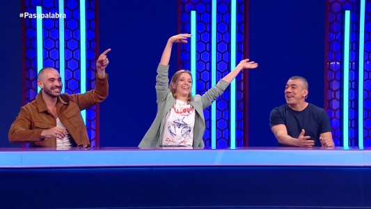 Walter Queijeiro Carla Pandolfi Nacho Sureda primeros ganadores Rosco en equipo Pasapalabra