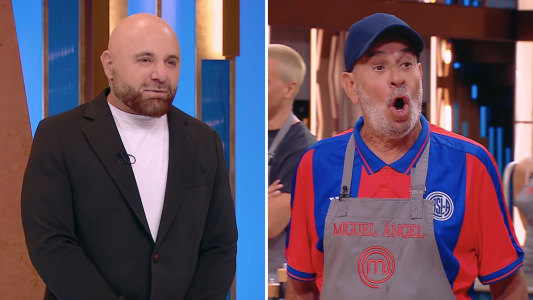 Miguel Ángel Rodríguez se ofendió tras la dura devolución del jurado en Masterchef Celebrity