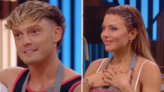 “¿Qué harías por amor?”: el momento que expuso el vínculo entre Ian y Eva en Masterchef Celebrity