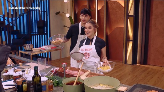 Wanda Nara metió picante en la “primera cita” de la Reini y Mernuel en Masterchef Celebrity