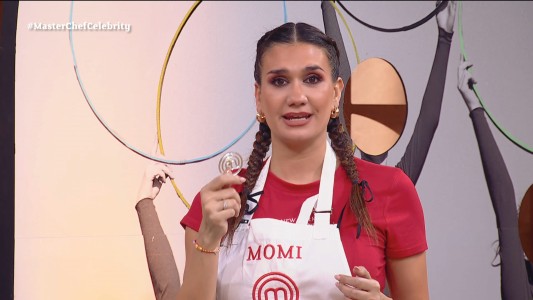 El inesperado mensaje de Momi Giardina tras ganar una medalla en Masterchef Celebrity