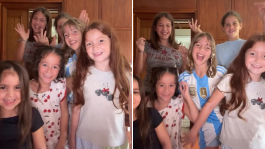 ¡Mini influencers! Las hijas de Wanda Nara, Evangelina Anderson, Valu Cervantes y La Joaqui juntas en un video viral