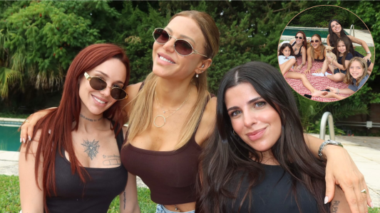 Así fue la divertida tarde de juegos de Valu Cervantes, Evangelina Anderson y La Joaqui con sus hijos