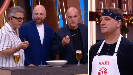 Maxi López sorprendió al jurado con su plato: "Es el mejor puré que se ha comido en Masterchef"