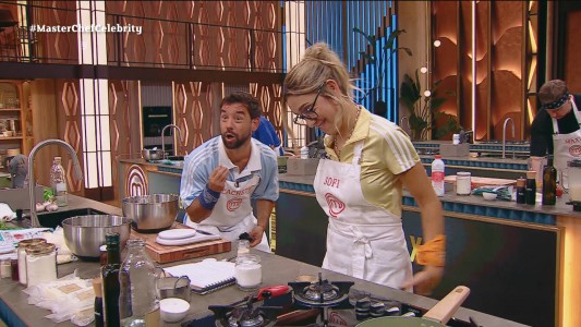 "Una receta de TikTok": el plato de Sofi que puso en aprietos a Cachete en Masterchef Celebrity