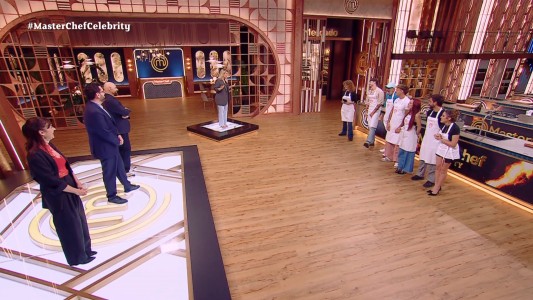 La Reini picanteó a Rusherking en su bienvenida a Masterchef Celebrity