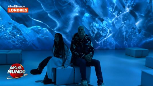 "Qué fuerte esto": Marley y Valentina Cervantes se animaron a vivir la experiencia inmersiva del Titanic