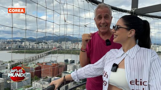 Seúl desde el cielo: la experiencia única que vivieron Marley y "la Tora" Villar