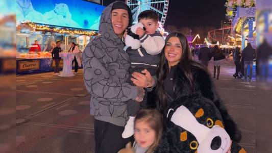 Valu Cervantes y Enzo Fernández vivieron una divertida tarde en un parque de diversiones con sus hijos