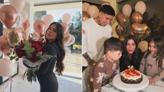 Así celebró Valu Cervantes su cumpleaños: los detalles del festejo con Enzo Fernández y sus hijos