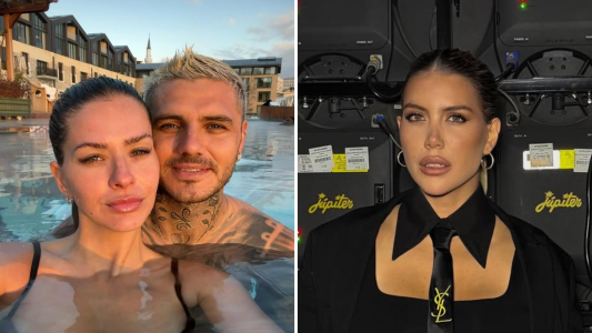 El inesperado gesto de Mauro Icardi con Wanda Nara mientras la China Suárez está en la Argentina