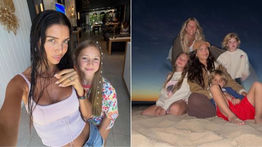 Zaira Nara en Uruguay: las fotos de sus exclusivas vacaciones junto a sus hijos
