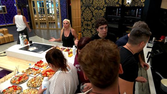 Se picó entre Andrea del Boca y Yanina Zilli por la comida