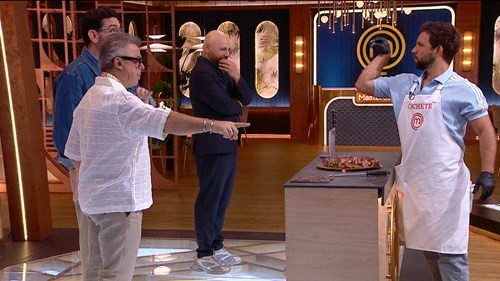 El show de Cachete Sierra al presentar su plato ante el jurado de Masterchef Celebrity