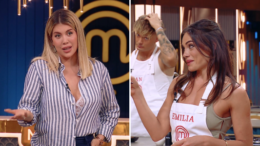El consejo de Wanda Nara a Emilia Attias para llegar a la final de Masterchef Celebrity