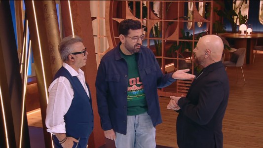 Sorpresa en el repechaje de Masterchef Celebrity: solo una dupla logró subir al balcón
