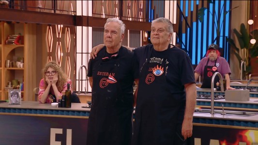 Esteban Mirol y Luis Ventura fueron eliminados juntos del repechaje de Masterchef Celebrity