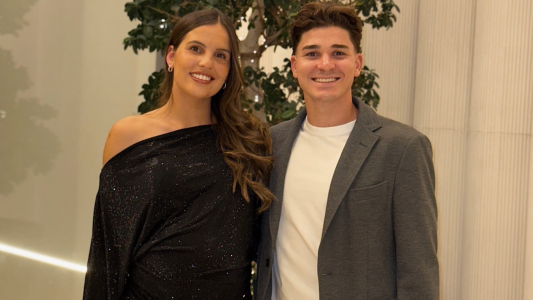 Nació Amadeo, el hijo de Julián Álvarez y Emilia Ferrero: su primera foto es espectacular