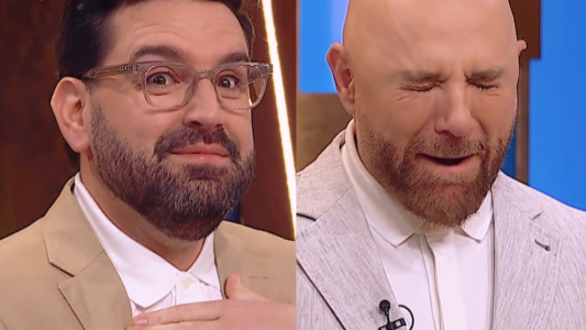 La comida picante desencadenó impactantes reacciones de Damián Betular y Germán Martitegui