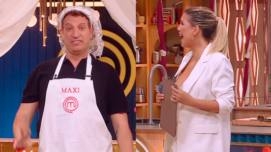 Maxi López hizo una burlona imitación de Wanda Nara