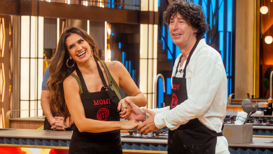 Momi Giardina fue hasta el final con Andy Chango y quedó eliminada de Masterchef Celebrity