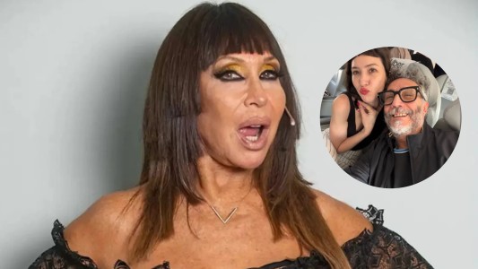 "No sé si está enamorada": Moria Casán habló del vínculo de su hija con Fito Páez